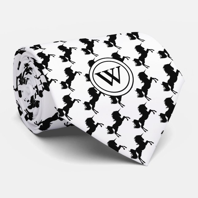 UNICORN med Christian Scripture Monogram White Slips (Rullad)