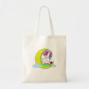 Unicorn med Clouds & Måne Tygkasse