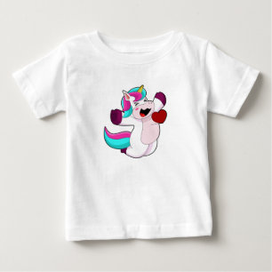 Unicorn med hjärta t shirt