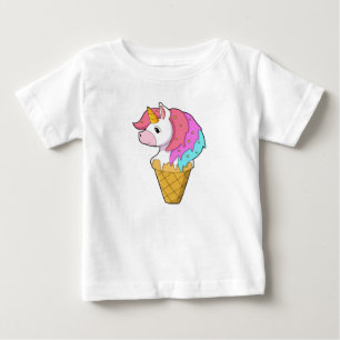 Unicorn med Ice-grädde T Shirt