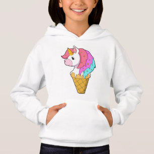 Unicorn med Ice-grädde T Shirt