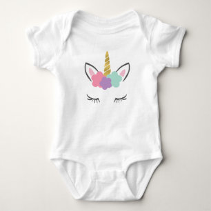 Unicorn med ögonfransar, Unicorn ansikte, Cute Uni Tröja
