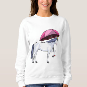 Unicorn med Parbrella T Shirt