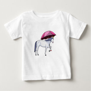 Unicorn med Parbrella T Shirt