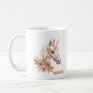 Unicorn med Ro Kaffemugg