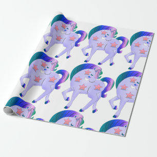 Unicorn med Stars Presentpapper