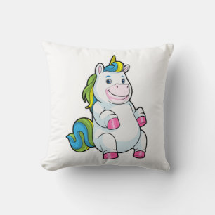 Unicorn med stor Belly Kudde
