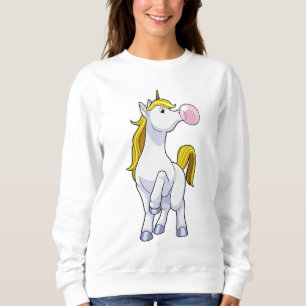 Unicorn med tuggummi t shirt