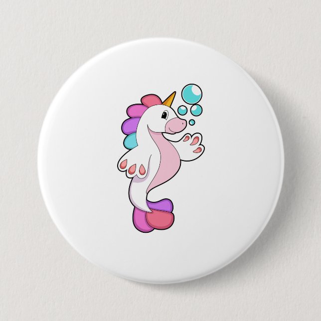 Unicorn med Vatten bubbles.PNG Knapp (Framsida)