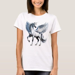 Unicorn med vingar t shirt