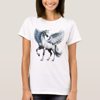 Unicorn med vingar t shirt