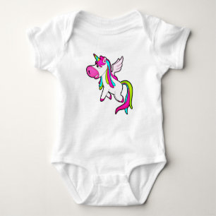 Unicorn med Vingar T Shirt