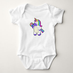 Unicorn med Volleyball T Shirt