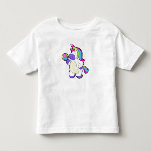 Unicorn med Volleyball T Shirt