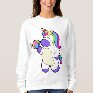 Unicorn med Volleyball T Shirt