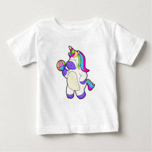 Unicorn med Volleyball T Shirt