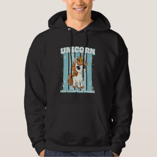 Unicorn Mindre Gallop Mer Gnistra Unicorn Hoodie