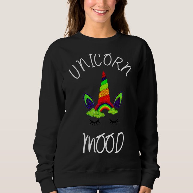 Unicorn Mood 13 T Shirt (Framsida)