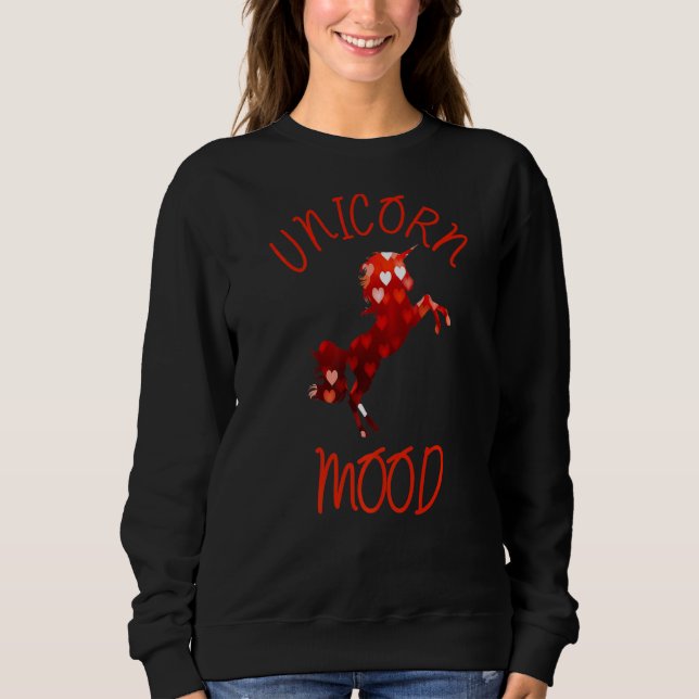 Unicorn Mood 4 T Shirt (Framsida)