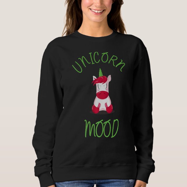 Unicorn Mood 6 T Shirt (Framsida)