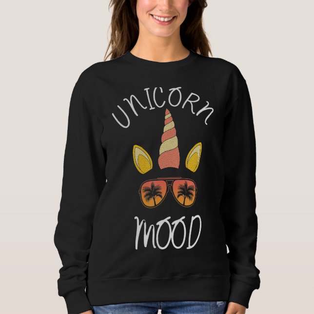 Unicorn Mood 7 T Shirt (Framsida)
