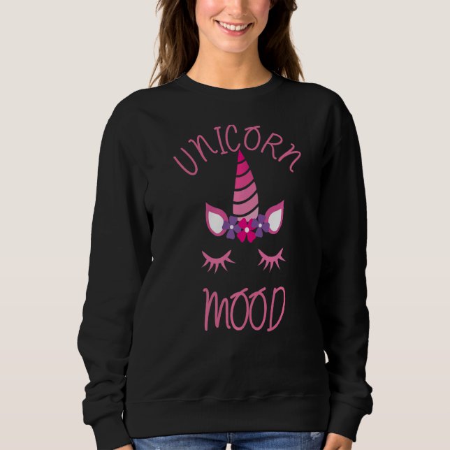 Unicorn Mood T Shirt (Framsida)