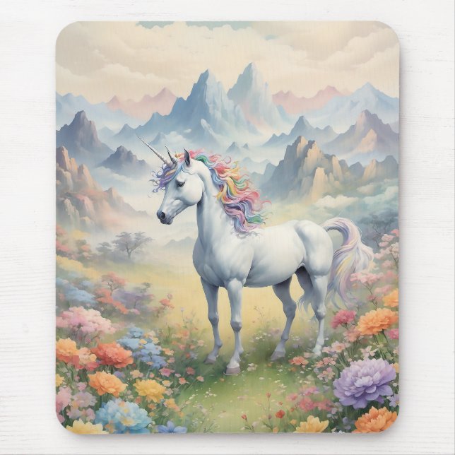 Unicorn Mouse Pad Musmatta (Framsidan)