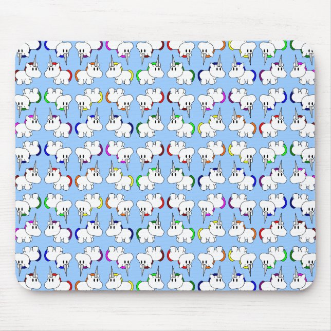 Unicorn Mousepad Musmatta (Framsidan)