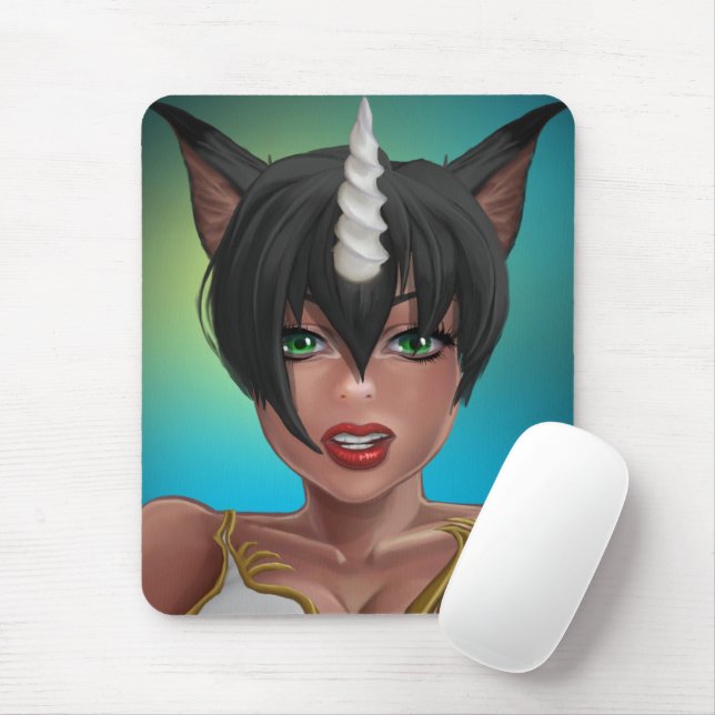 Unicorn Mousepad Musmatta (Med mus)