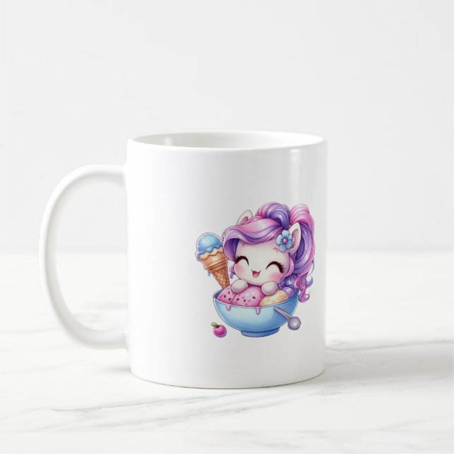 unicorn mug kaffemugg (Vänster)