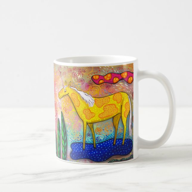 Unicorn + Mugg för himmelhästkaffe (Höger)