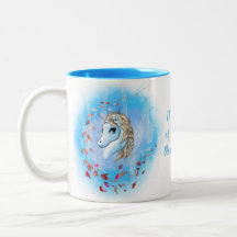 Unicorn Mugg Gift - Winter Th