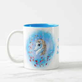 Unicorn Mugg Gift - Winter Th