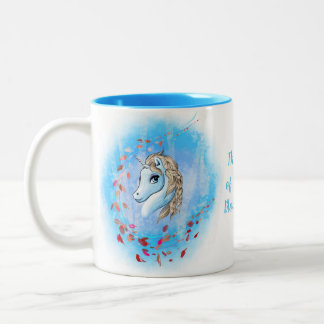 Unicorn Mugg Gift - Winter Th