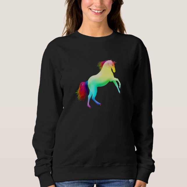 Unicorn Multicolor Unicorn T Shirt (Framsida)