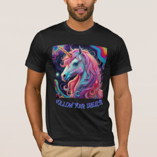 " UNICORN MULTIFÄRGAD T-SHIRT "
