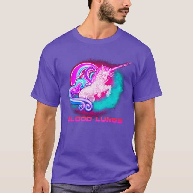 Unicorn Mural (Pride Month Speciell) T Shirt (Framsida)