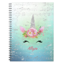 Unicorn Music Horn och Blommigt Eyelash