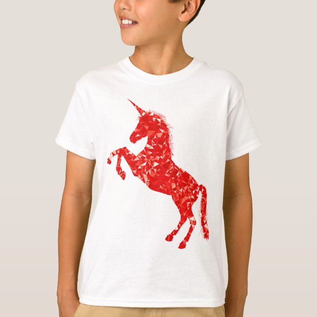 Unicorn Mythical creature fairy tale Tee (Framsida)