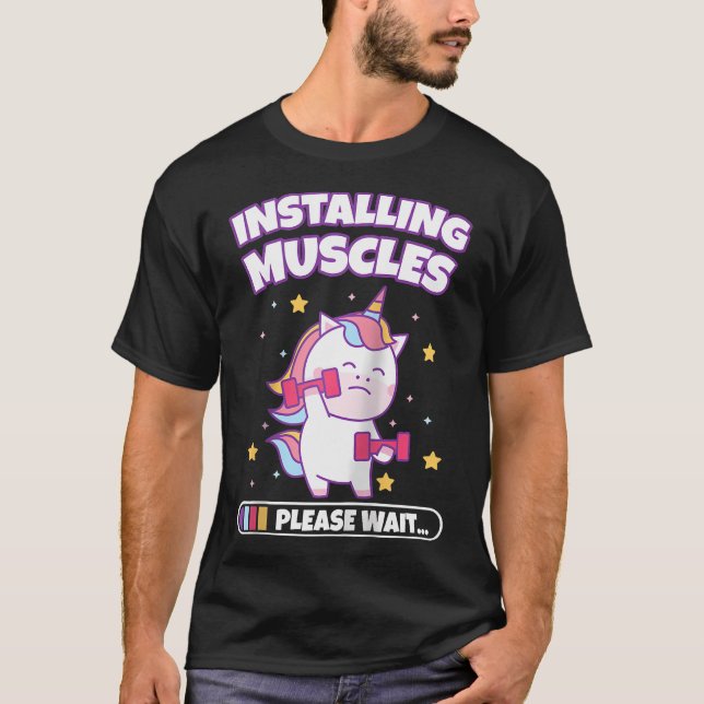 Unicorn Mythical Creature Raglan Baseball T Shirt (Framsida)