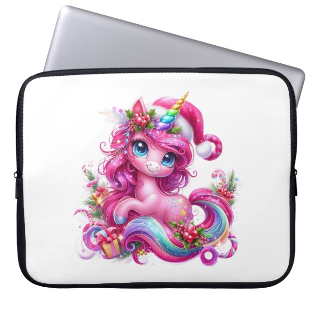Unicorn Mythical Electronic Bag Laptop Fodral (Framsidan)