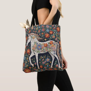 Unicorn Mythical Horse Tote Tygkasse