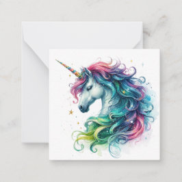 Unicorn Note-kort Anteckningskort