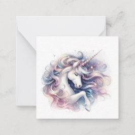 Unicorn Note-kort Anteckningskort
