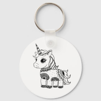 Unicorn Nyckelring