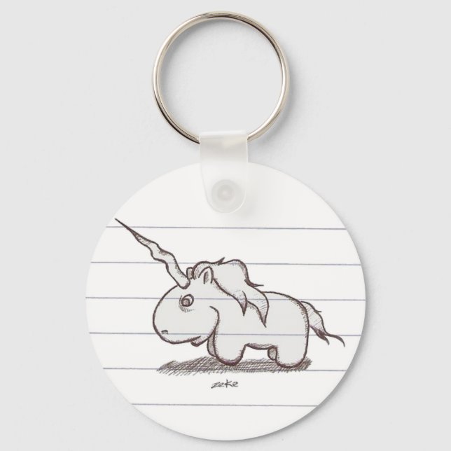 Unicorn Nyckelring (Framsida)