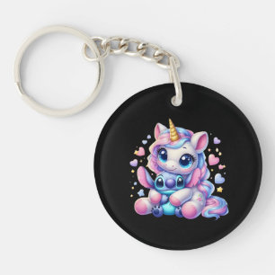 Unicorn nyckelring design