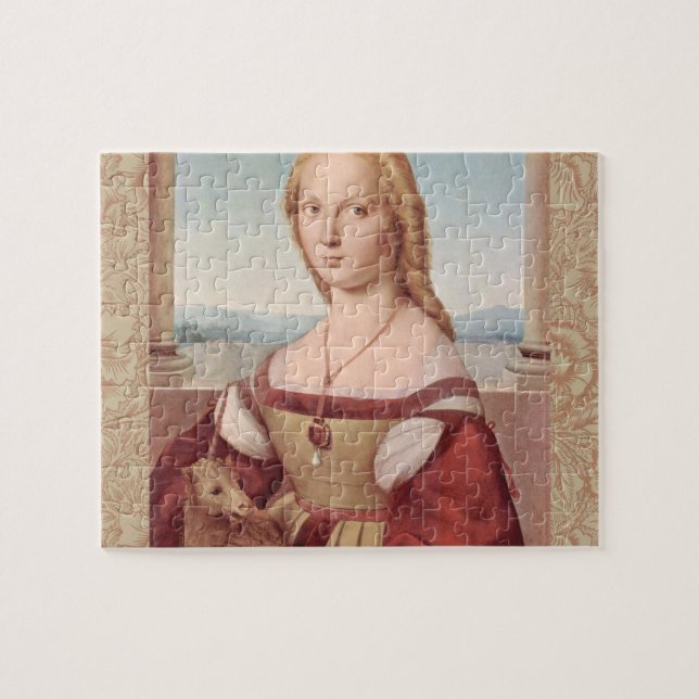 Unicorn och Dam Pussel (Horisontell)