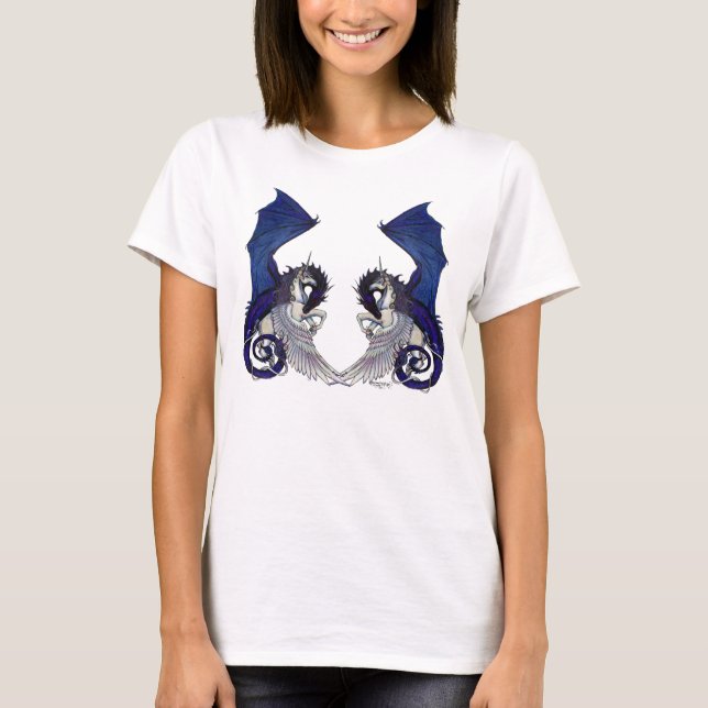 Unicorn och Dragon T Shirt (Framsida)