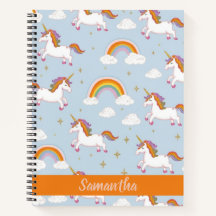 Unicorn och Rainbows Mönster